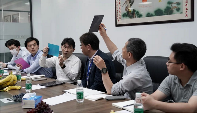 爱普生代表团莅临PA视讯集团官网总部参观交流