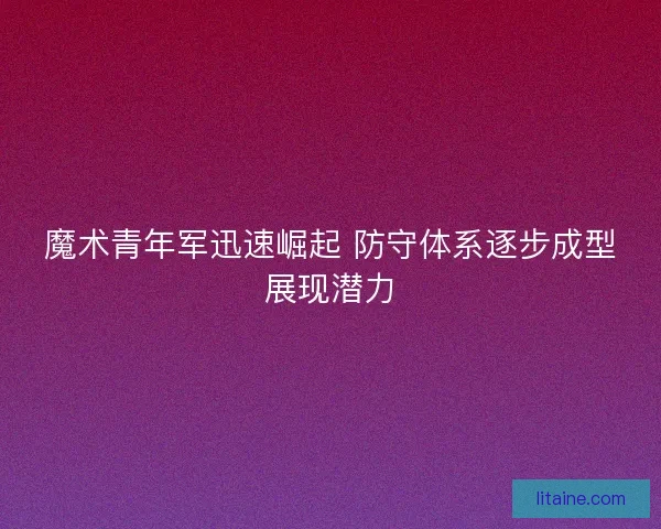魔术青年军迅速崛起 防守体系逐步成型展现潜力 魔术青年军迅速崛起 防守体系逐步成型展现潜力